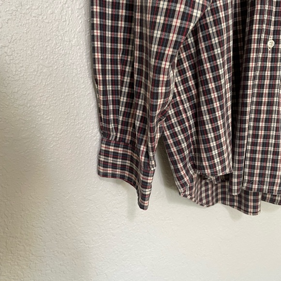 Ralph Lauren Big and Tall Plaid Button Down Casual Shirt - Picture 6 of 8